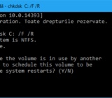 Check the hard disk of errors in Windows