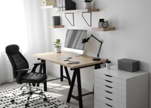 Desk in the home office