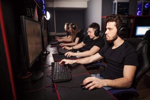 The group trains games